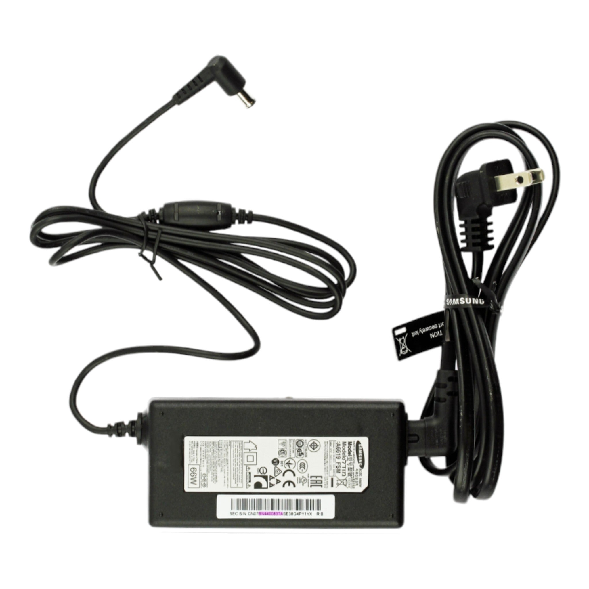 Samsung BN44-00837A AC Adapter and Power Cord